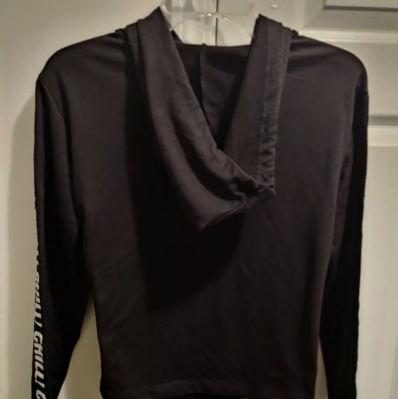 Dirtee Laundry Women's Black Chill Streetwear Hoodie - Picture 3 of 4